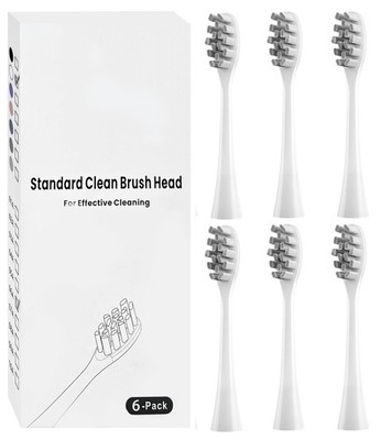 6 Pack Brush Heads with Oclean Toothbrush Heads for Oclean Spark, Flow, X , X...