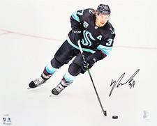 Yanni Gourde Autographed Signed 16x20 Photo Seattle Kraken Fanatics Holo