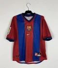 Vintage Barcelona Barca home football shirt 1998 1999 Nike Size KIDS M