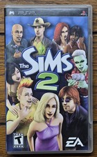 The Sims 2 Sony PSP Game Case And Manual Only, Good Condition