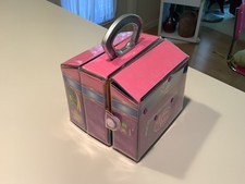 POLLY POCKET Fashion Store Salon Shop Mall Fold Up Set Carry Case Accessories