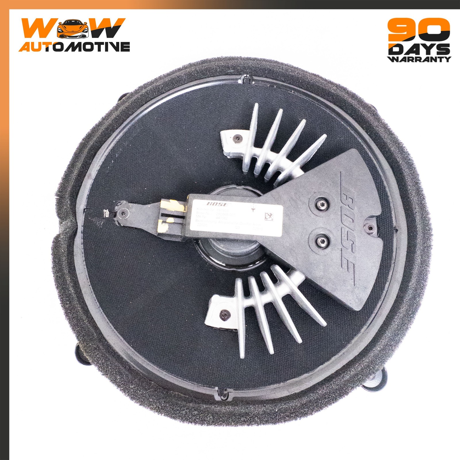 03-19 MASERATI GRANTURISMO S REAR BOSE SUBWOOFER SUB WOOFER SOUND SPEAKER OEM