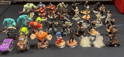 Disney Infinity Figure Lot Huge Lot 37 Figures
