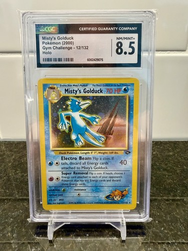 Misty's Golduck (Unlimited) graded CGC 8.5 for sale on eBay
