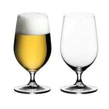 Riedel 6408/11 Ouverture Beer Glass, 17-Ounce, Set of 2, Clear