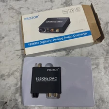 PROZOR Digital to Analog Converter 192kHz DAC Supports Volume Control PST054C
