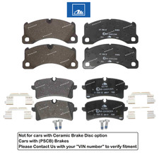 Front Brake & Rear Brake Pad Set OES for Porsche Macan GTS S Turbo (PSCB Brakes)