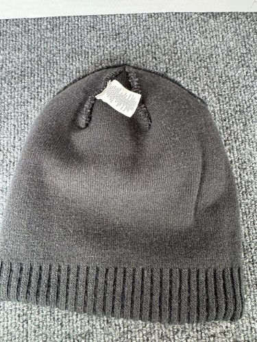 Under Armour UA Cuffed Beanie Hat Mens Black Red Grey One Size Read Description - Picture 4 of 6