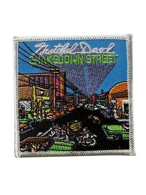 Grateful Dead Shakedown Street Embroidered Iron On Patch - OFFICIAL 144-O