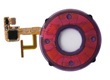 Clear Purple Clickwheel for iPod Video Classic 5th 5.5 Scroll Wheel Transparent