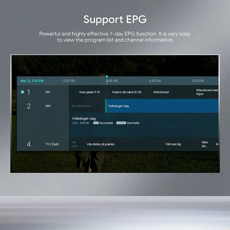 DVB T2 DVB C Digital Tuner H265 TDT HD FTA TV Recevier Multimedia Set Top Box EU - Image 2 of 4
