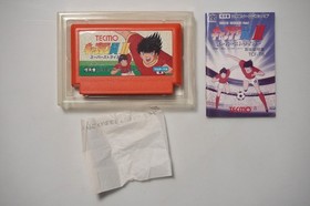 Famicom Captain Tsubasa 2 Super Striker boxed V-good Japan FC game US Seller