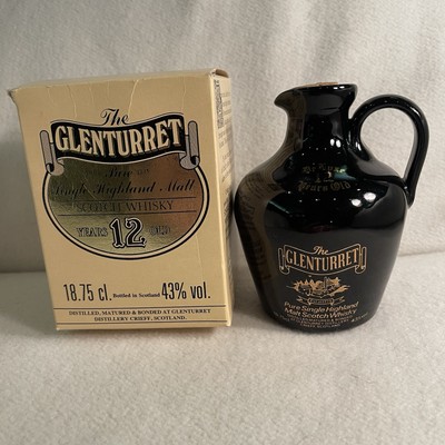 Gentlest Single Highland Malt Scotch Whiskey Decanter W/ Cork 18.75 cl 12 Yr