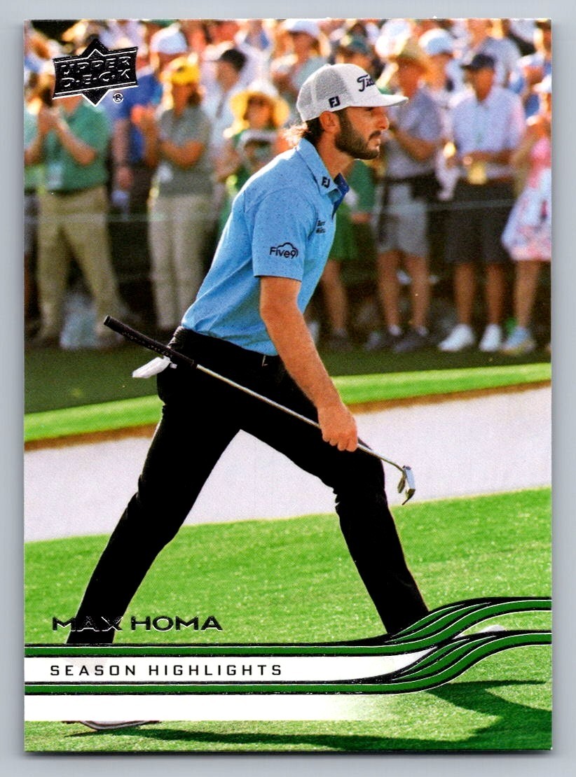 2026 UPPER DECK GOLF CARD #55 MAX HOMA
