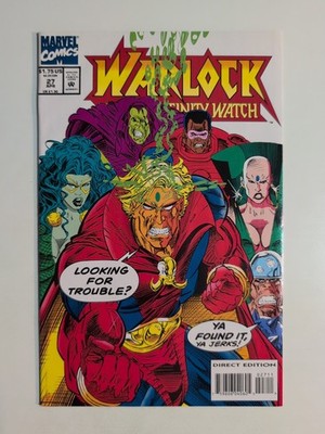 Warlock and the Infinity Watch #27 Comic Book Marvel Comics 1994