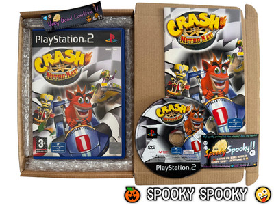 Crash Nitro Kart PS2 - UK PAL sehr guter Zustand CIB - hochwertige Verpackung - Tracked