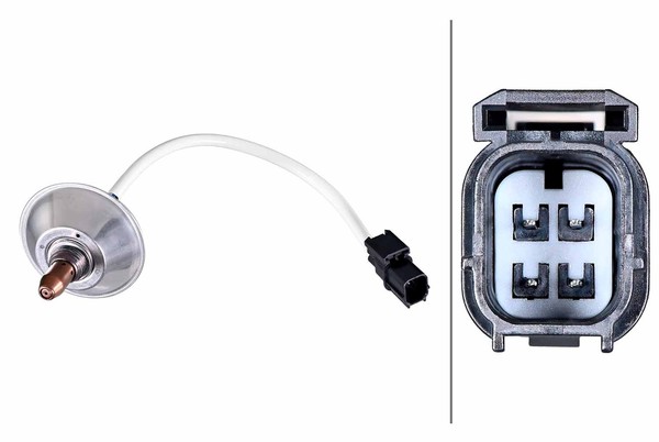 Hella 6PA358221-991 Lambdasonde 4-Pin 185Mm FüR City V Civic Viii CR-Z Insight-image