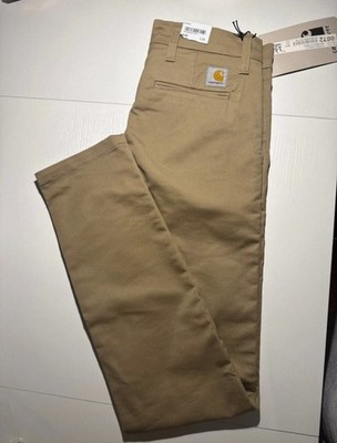 Carhartt Wip Sid Pant Pants Slim fit low waist Strech Chino Hose 28w 32l