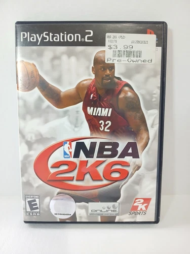 NBA 2K6 - Sony PlayStation 2 PS2 Complete W/ Manual CIB Basketball Video Game