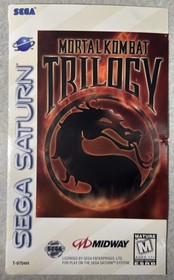 Mortal Kombat Trilogy (Sega Saturn) Game and Case VGC Authentic Read Description
