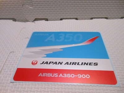 Japan Airlines Airbus A350-900 Sticker First flight anniversary