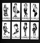 LOST IN SPACE © 1967 Gordon Currie 8 Card Set (Rare) Mint!!!