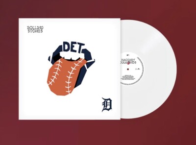 The Rolling Stones Hackney Diamonds Limited MLB DETROIT TIGERS Color Vinyl LP