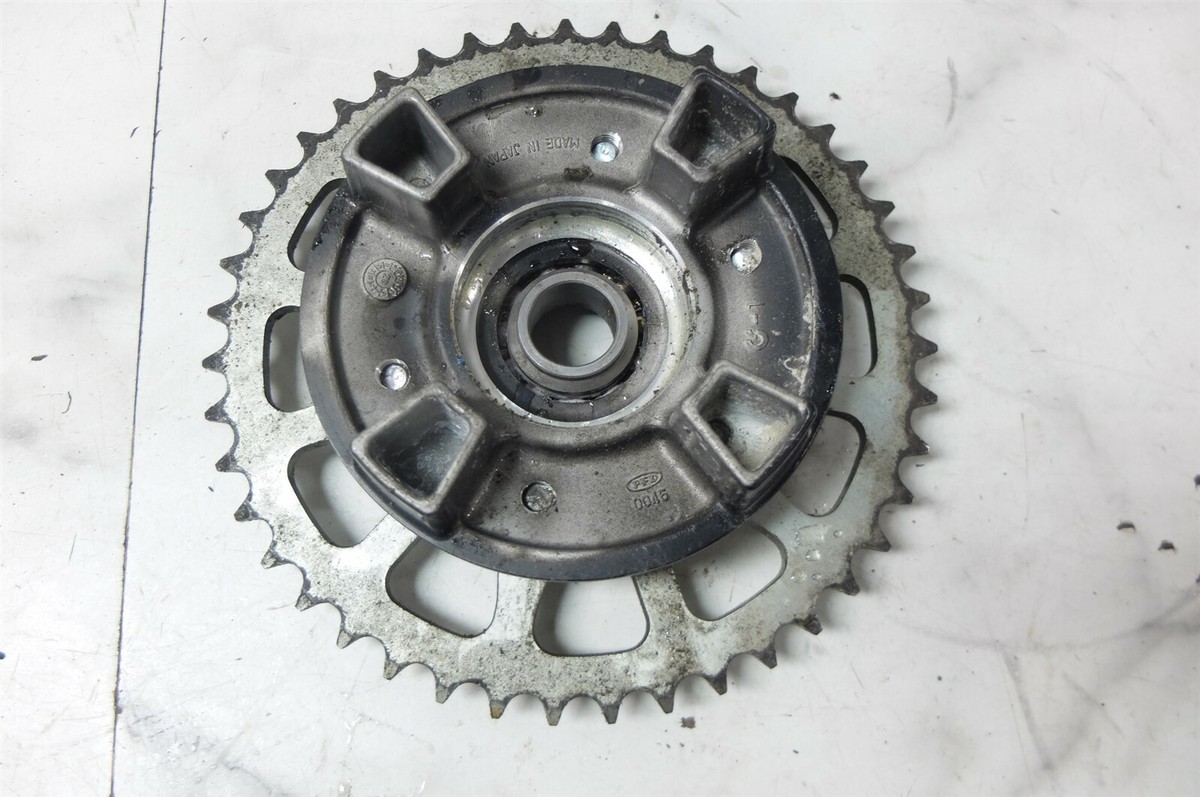 12 Kawasaki ZX 636 6 ZX6 ZX636 Ninja rear back drive hub and