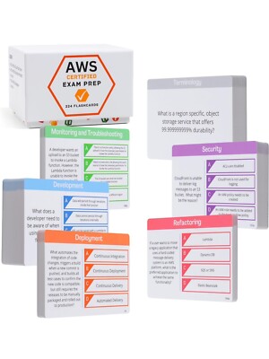 AWS Services Exam Prep Flashcards (Solutions Architect and Developer)