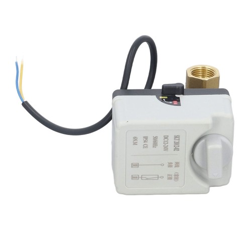 Motorized Ball Valve Manual Automatic 2 Wire 2 Way Normally Closed DN15 Electric - Picture 8 of 12