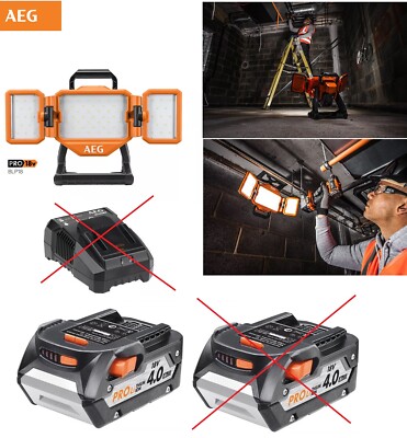 AEG  Akku-LED-Panelleuchte, BLP18-0, 3.000 Lumen, 8 x varianten zum auswählen