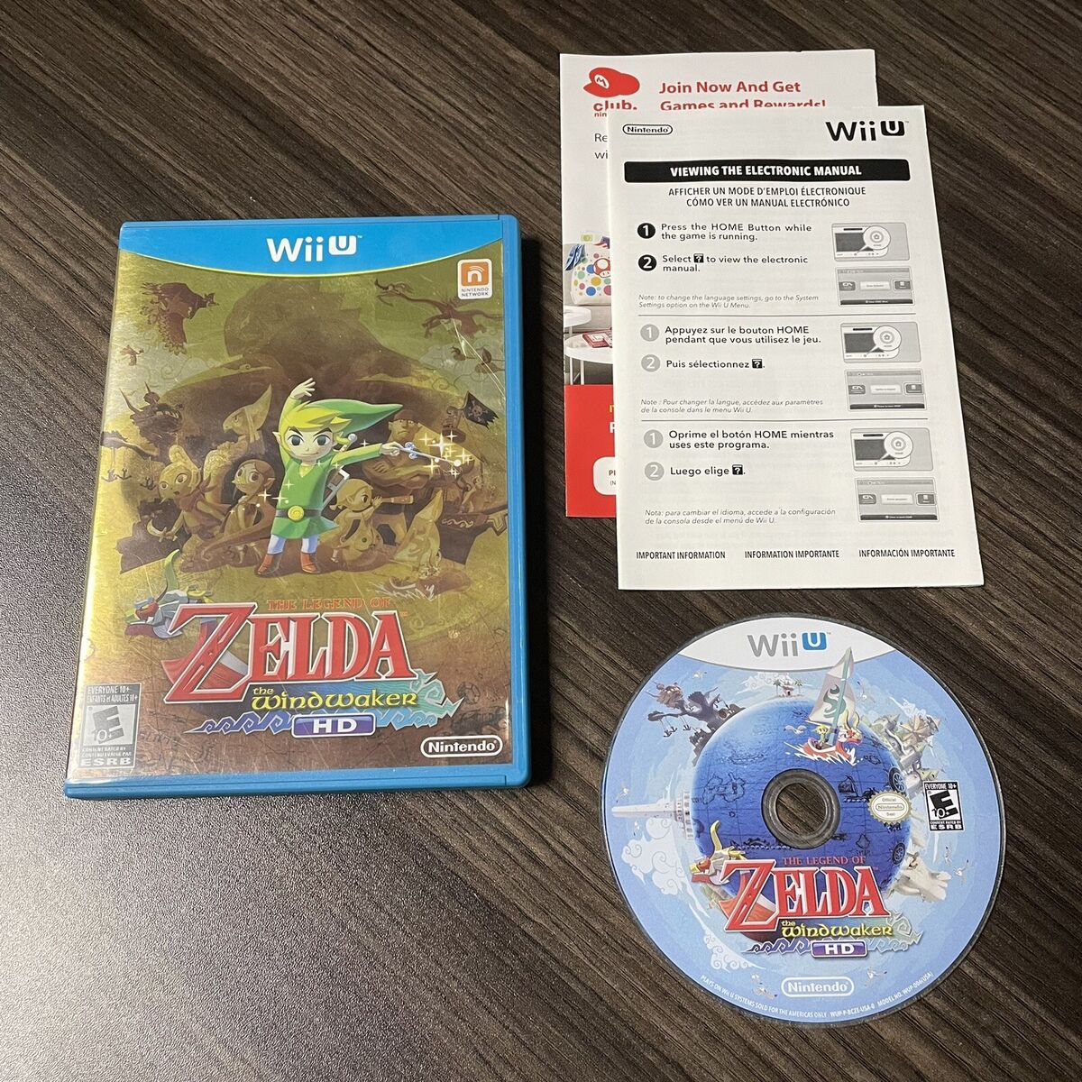 The Legend of Zelda: Wind Waker, Nintendo, Nintendo Wii U, 045496903169 