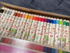 Vintage Colleen 24 Coloured Pencils Made in Japan