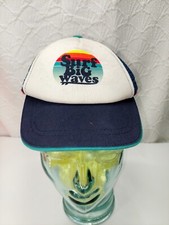 Surf Big Waves Sunset Mesh Trucker Style Youth/Child Snapback Hat