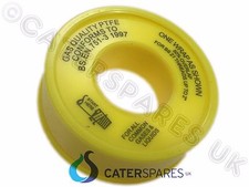 GAS PTFE TAPE 4 USE ON COMMERCIAL COOKER CATERHOSE YELLOW PIPE FITTINGS NAT LP  