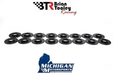 BTR Spring Locators for LS Dual Springs with Stock Guides, Set of 16 .060" Thick