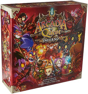 Arcadia Quest: Inferno [Board Game, Cool Mini or Not CMON, Miniatures] NEW  889696003096 | eBay