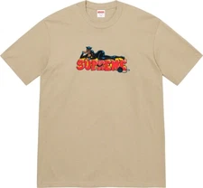 Supreme Catwoman T-Shirt FW22 - Stone - Men's XL - Brand New in Plastic