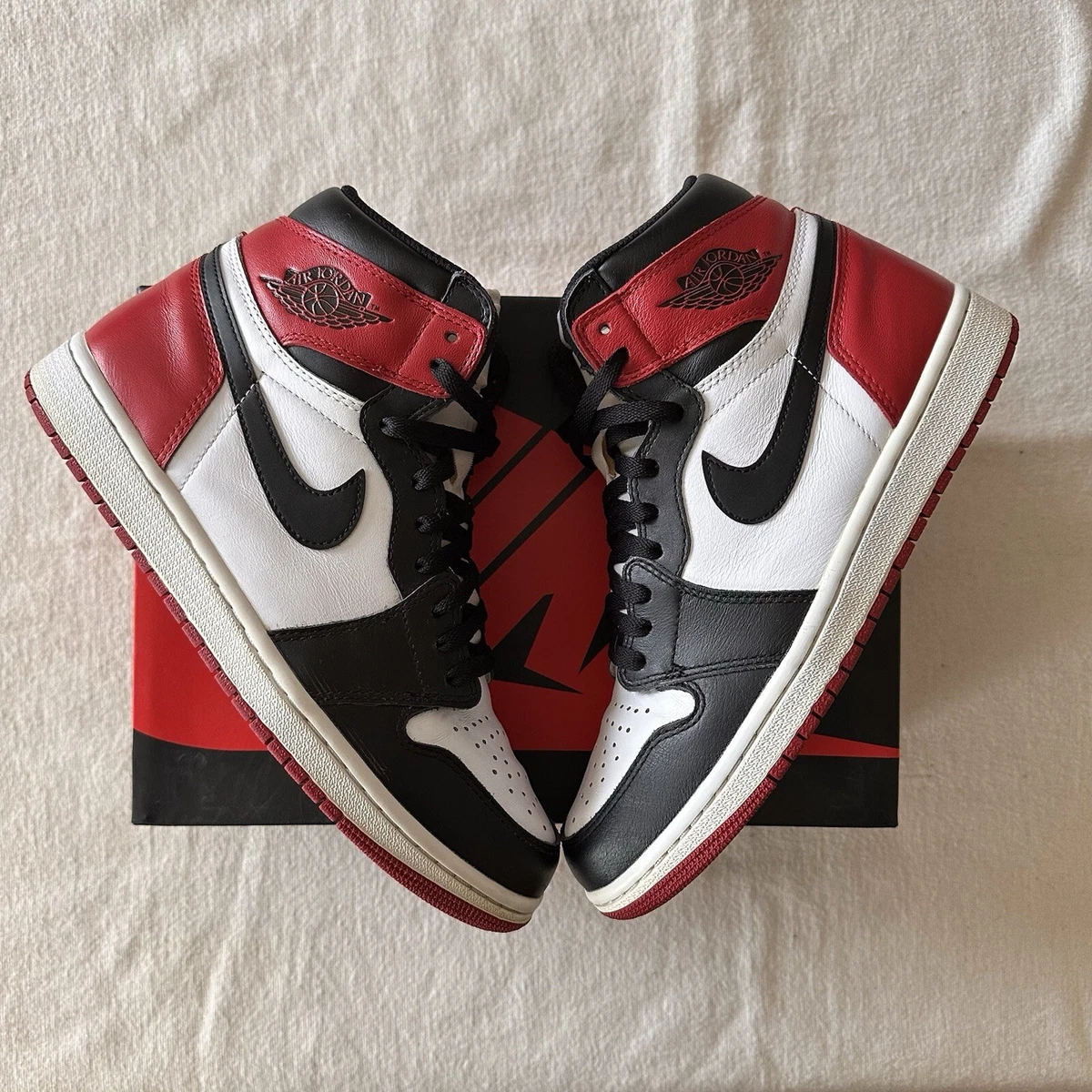 Jordan 1 Retro High OG Black Toe 2016 | eBay