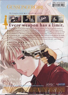 Gunslinger Girl: Il Teatrino - The Complete Series (DVD, 2010, 2