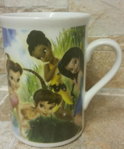 Disney Fairies 2010 Tinkerbell Pixie Feen Keramik Tasse Rehkitz Rosetta Iridessa - Bild 1 von 2