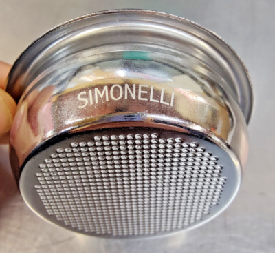 03000073 Nuova Simonelli Double Pod Basket 55Mm Genuine OEM | eBay