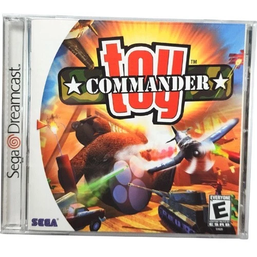 DREAMCAST Toy Commander *COMPLETE (W/Booklet & Reg.Card)*cib sega dc 1999 manual - Image 2 of 2