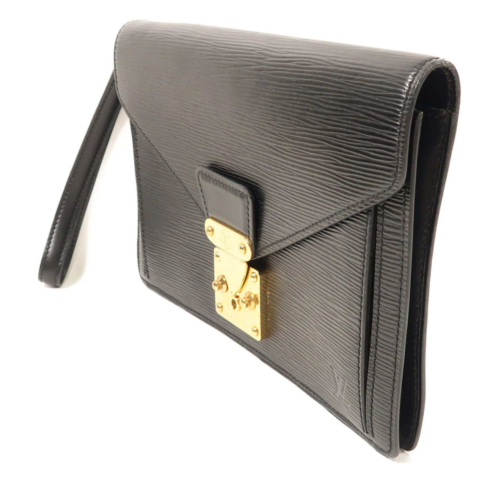 LOUIS VUITTON（LV） Pochette Louis Vuitton LV GHW Sellier Dragonne pochette pochette pochette Epi M52621 nera