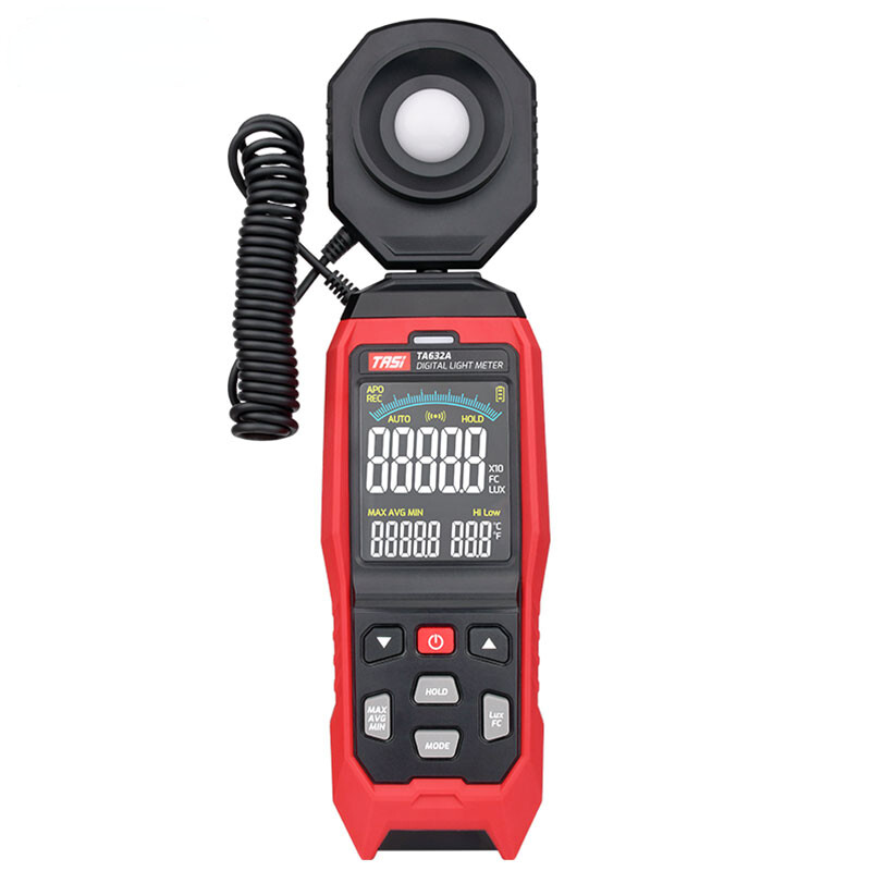 TA632A/B Digital Light Meter Photography Luxmeter Detachable Probe ...