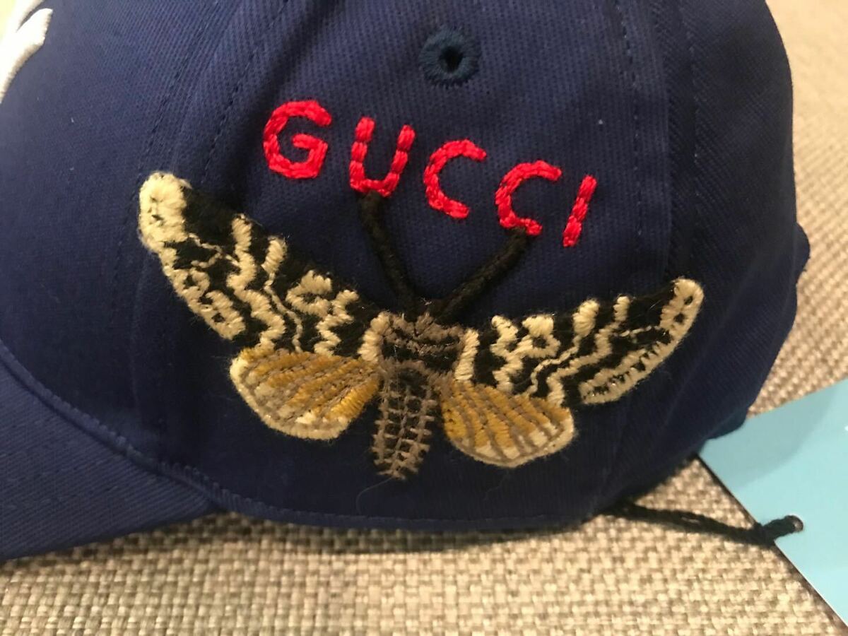 Shop the Baseball cap with NY Yankees™ patch by Gucci. Inspired by the  customized Major League Baseball …