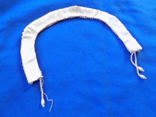 Vintage Collar Satin Lined 5 Rows Graduated Pearls Truly Regal Art Craft Japan - Picture 4 of 7