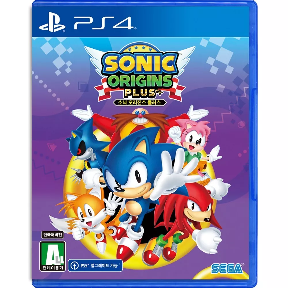 SONIC ORIGINS PLUS PS4 FR NEW (Multi-Language/Artbook/Sleeve