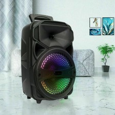 Portable Wireless FM Bluetooth Speaker Subwoofer Heavy Bass Sound System Party