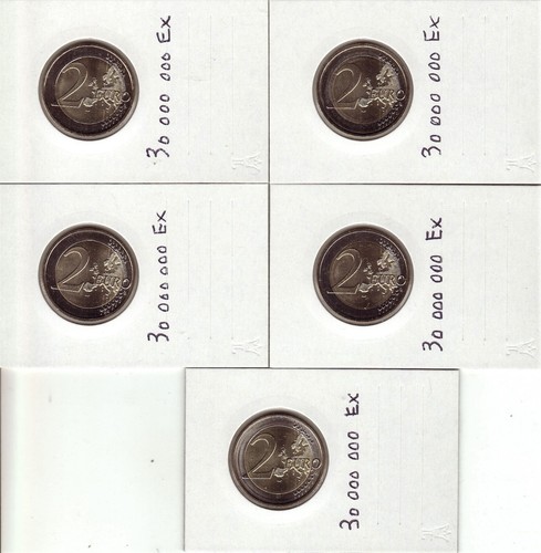 Lot 2 Euro X 5 Workshops GERMANY 2017 "RHENANIA PALATINATE", €2 UNC cardboard case - Picture 2 of 2